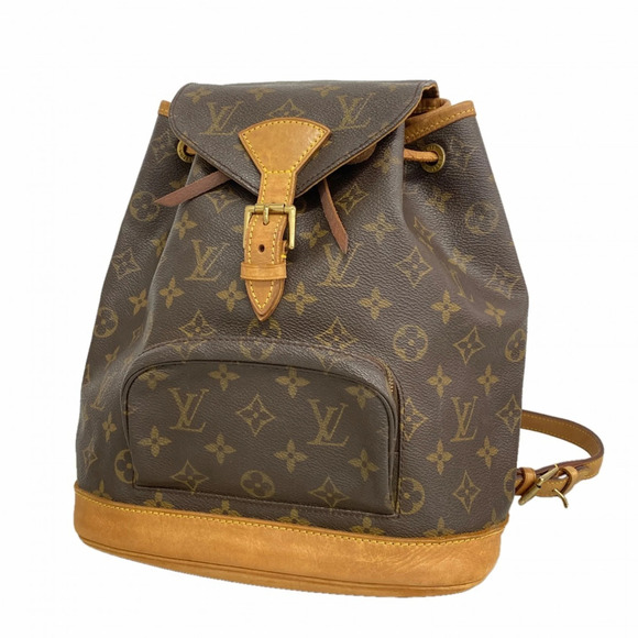 LOUIS VUITTON Authentic Brown Monogram Backpack main image 7